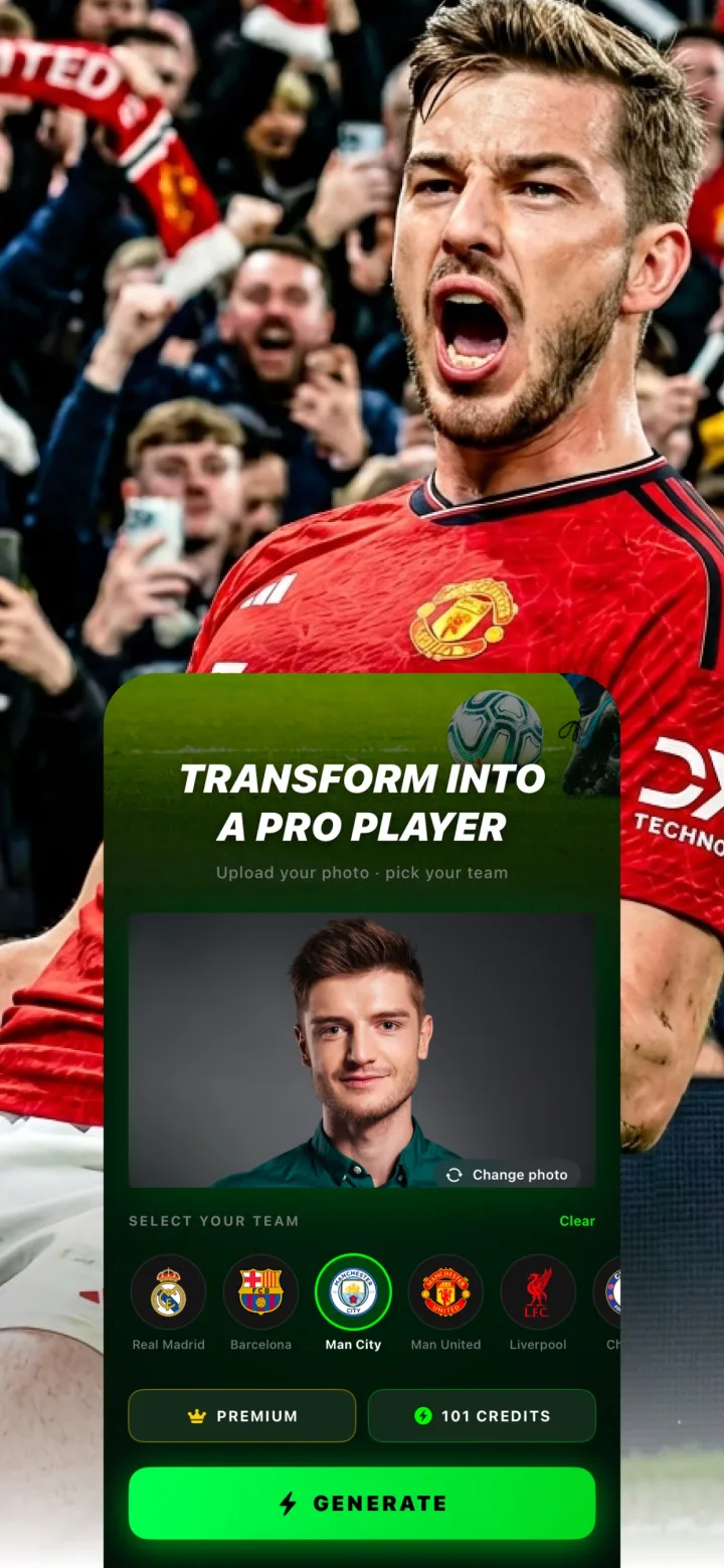 Footty app — 29 Clubs to Choose From